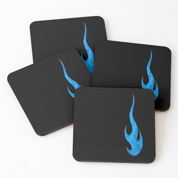Item preview, Flame of blue polygons designed and sold by AndreasSteinweg.