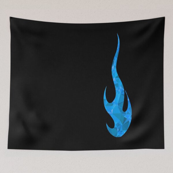 Item preview, Flame of blue polygons designed and sold by AndreasSteinweg.