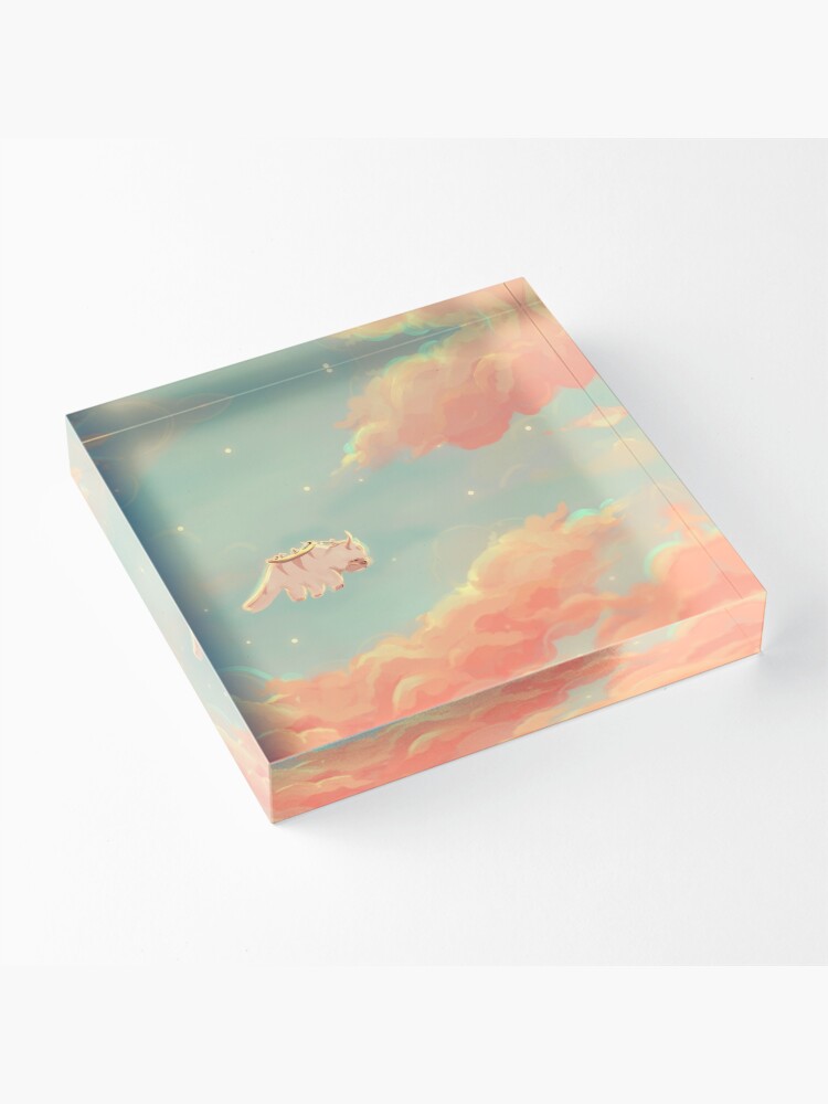 Alternate view of dreamy appa poster v.3 Acrylic Block