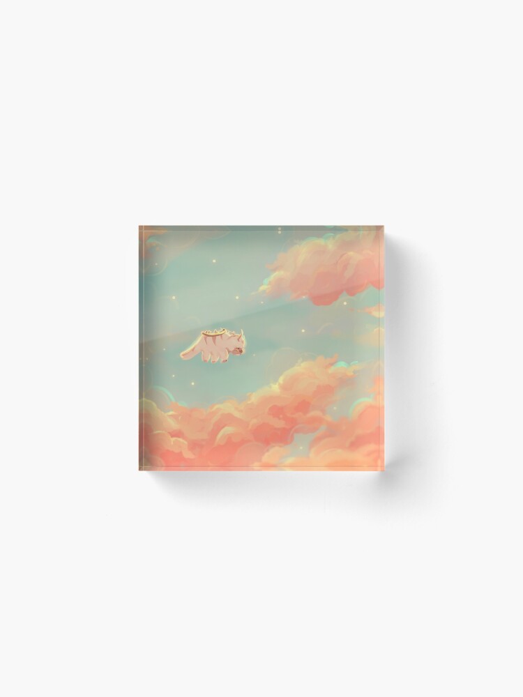 Alternate view of dreamy appa poster v.3 Acrylic Block