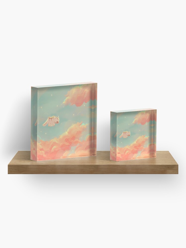 Alternate view of dreamy appa poster v.3 Acrylic Block