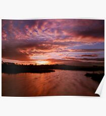 Aberlady Bay Snuset Poster