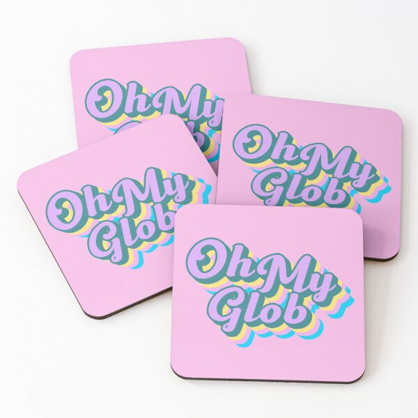 Item preview, Oh my Glob  Lumpy Space Princess Adventure Time Typography Fan Art designed and sold by GRAPHICxBOMB.