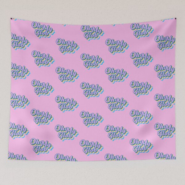 Item preview, Oh my Glob  Lumpy Space Princess Adventure Time Typography Fan Art designed and sold by GRAPHICxBOMB.