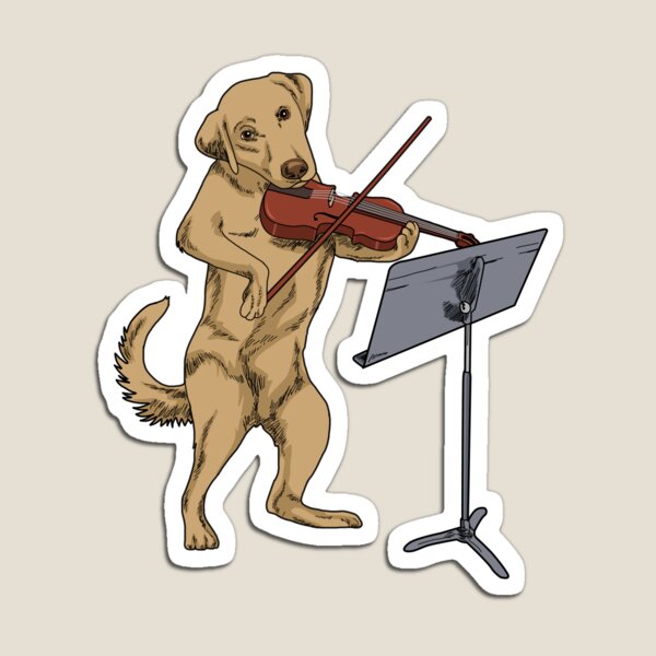 Item preview, Violin Gifts Violin Dog Viola Labrador Violinist Gift designed and sold by DSWShirts.