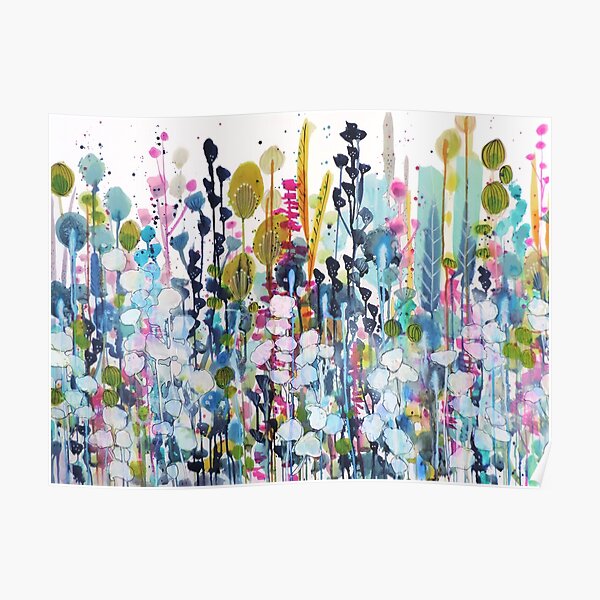 colorful side road Poster