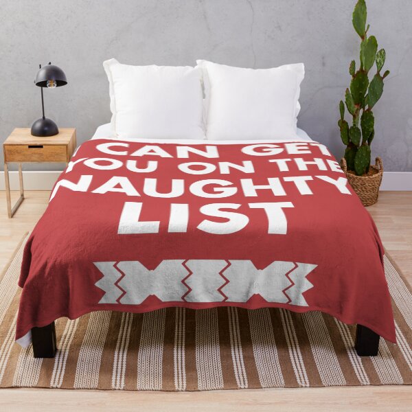 Item preview, I Can Get You On The Naughty List Christmas Design designed and sold by CoolYule.