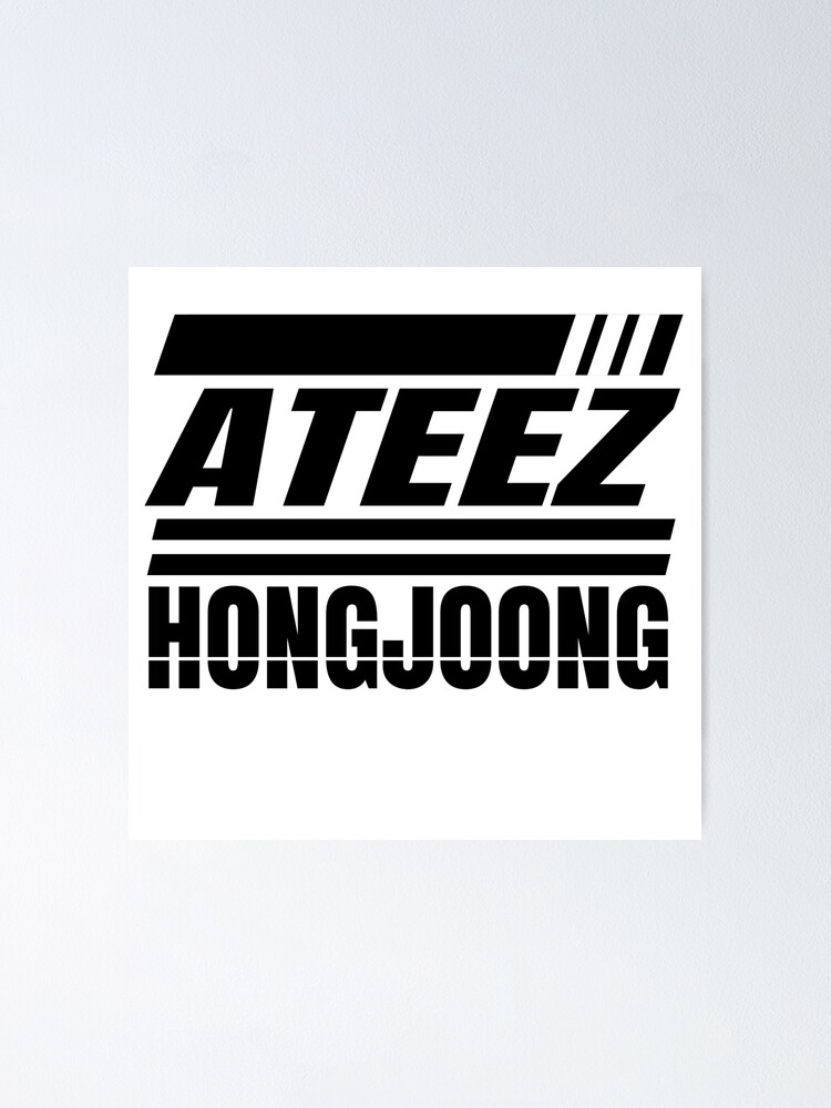 KPOP ATEEZ Poster Sticker Aesthetic Decor Poster Home Room Painting Wall  Stickers Hongjoong Seonghwa Yunho Fans