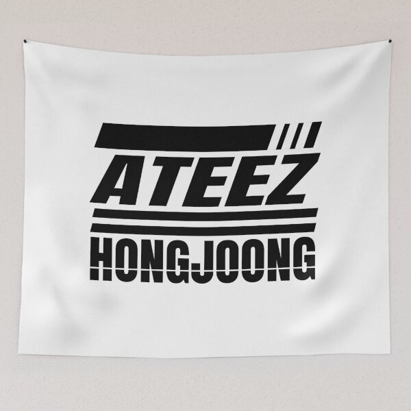 Item preview, ATEEZ Atiny KPOP Song Kim Hongjoong Logo Fan Design  designed and sold by M3G4MERCH.