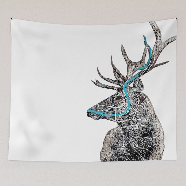 Item preview, HIRSCH Basel Cityscape Artwork designed and sold by procreaction.
