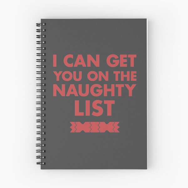 Item preview, I Can Get You On The Naughty List Christmas Design designed and sold by CoolYule.