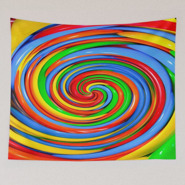 Item preview, Colorful Candy Twirl designed and sold by srgreen.