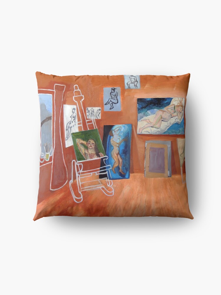 Alternate view of The Brown Studio Floor Pillow