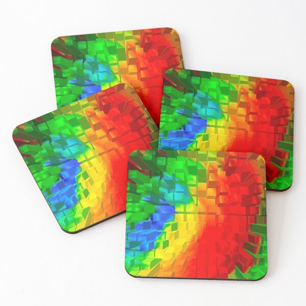 Item preview, Extruded Spectrum Rainbow Candy Digital Art designed and sold by srgreen.