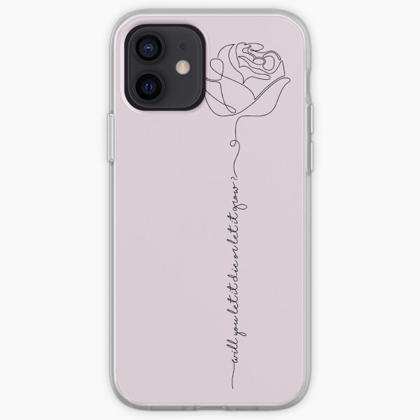 Rosa Funda blanda para iPhone