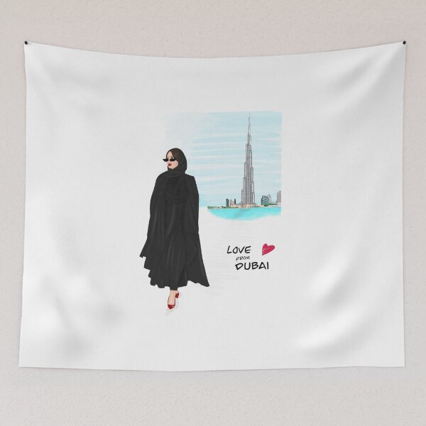 Item preview, Emirati Burj khalifah Dubai illustration designed and sold by Imanitasong.
