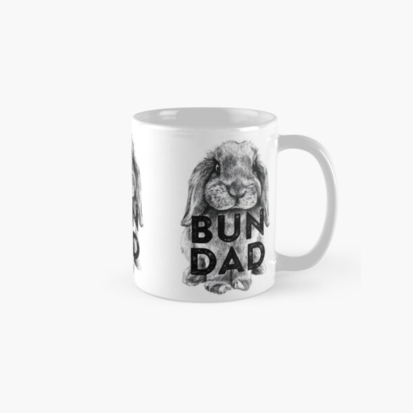 Rabbit Coffee Mug Ceramic, Rabbit Dad Mom Mug, Bunny Mug, Mug For Men –  Miette And Company