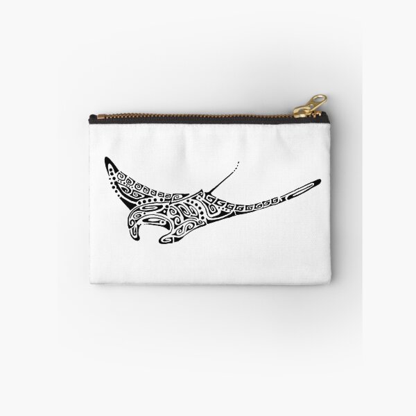 Item preview, Tattoo style black manta ray designed and sold by Zamen.