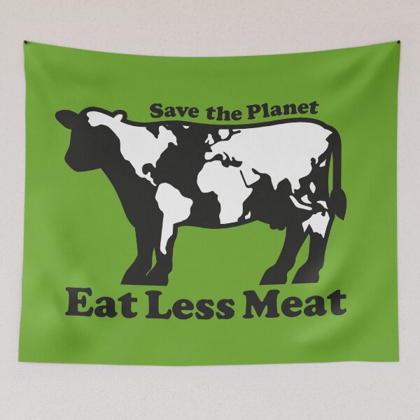 Item preview, Eat Less Meat designed and sold by Mark Vickers.