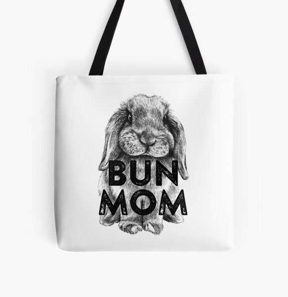 rabbit tote bag