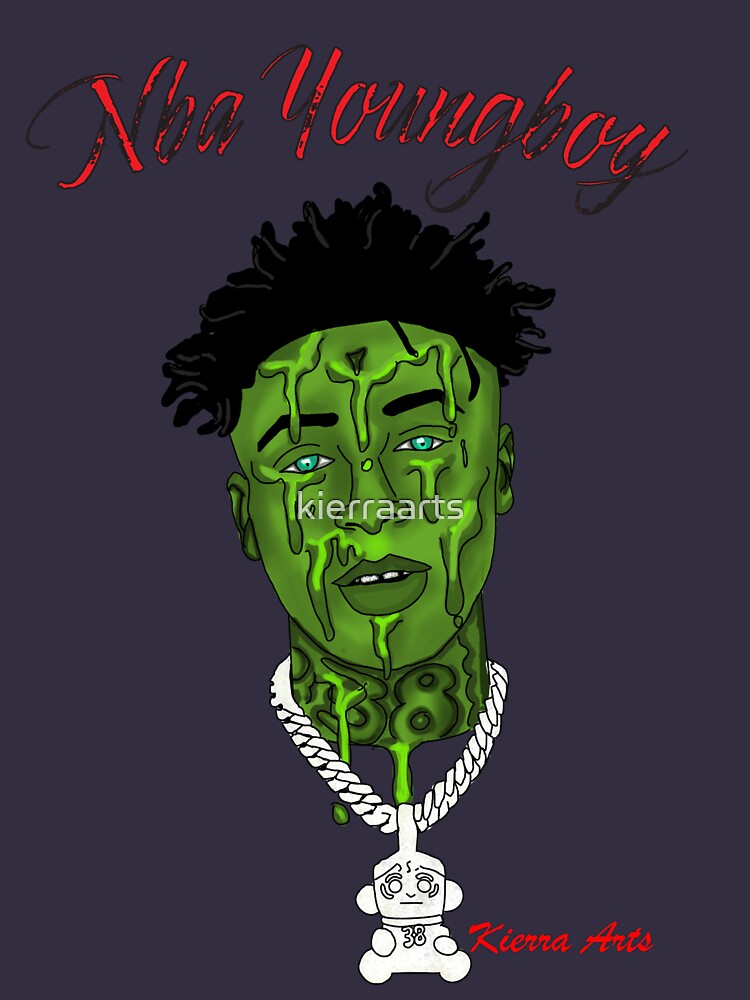 Nba Yb T Shirt For Sale By Kierraarts Redbubble Nba Youngboy T