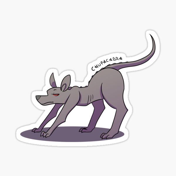 Item preview, Cartoony Chupacabra Cryptid designed and sold by tonyghost.