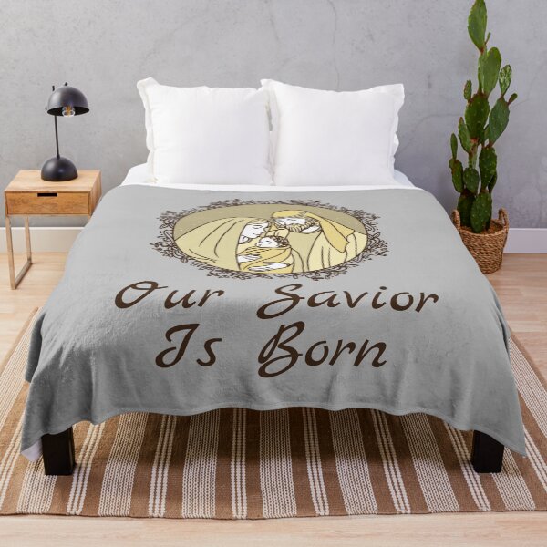Item preview, Our Savior Is Born Christ In Christmas Funny Jesus Christian Gift designed and sold by MagicBoutique.