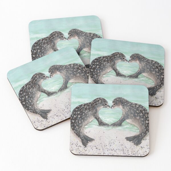 Item preview, harbor seals designed and sold by Wendy Custer.