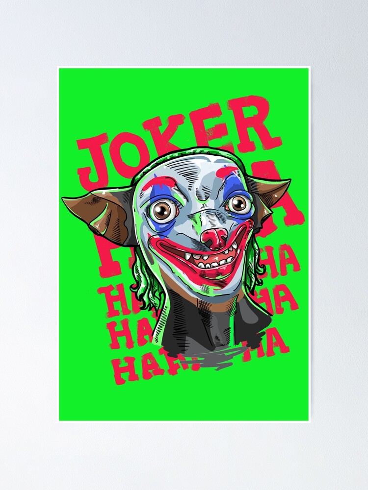 Alternate view of Pinscher Joker Poster