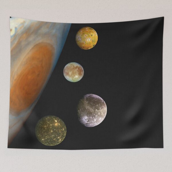 Item preview, Jupiter, Io, Europa, Ganymede, Callisto Space designed and sold by Glimmersmith.