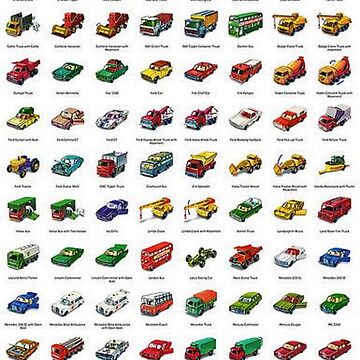 Matchbox cars sales catalog