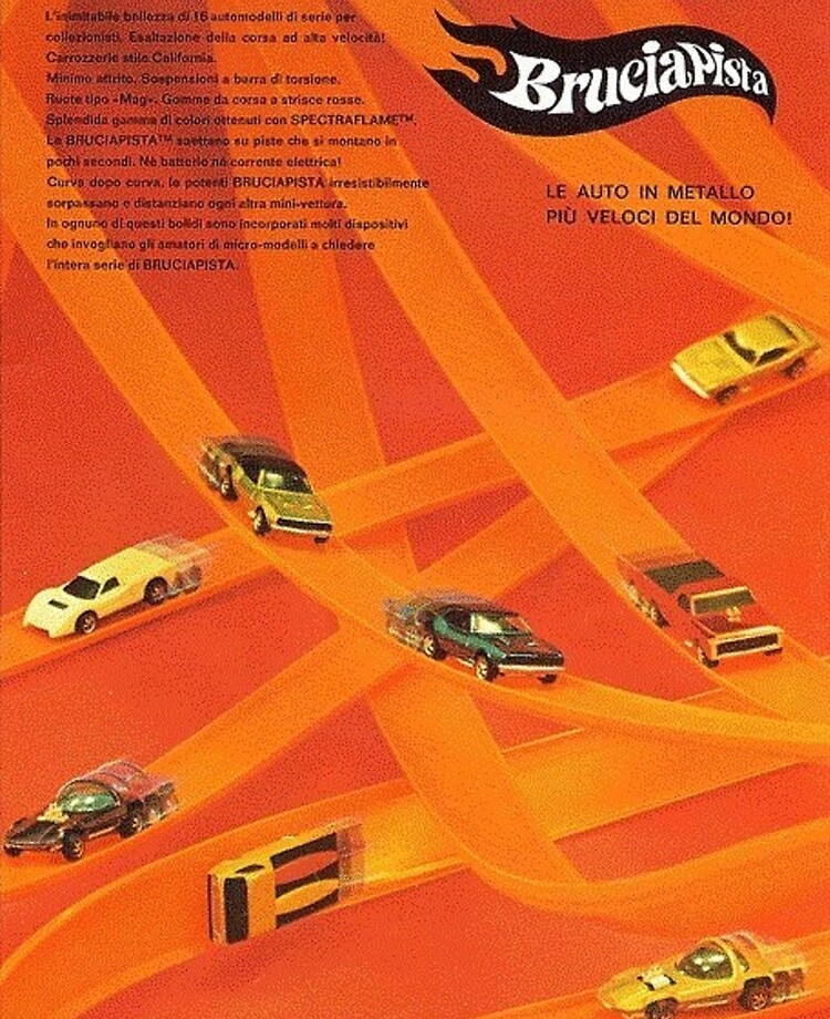 HOT Wheels Redline 1968 grandi poster A2 Esposizione Negozio Segno Annuncio 23 x 16 pollici 