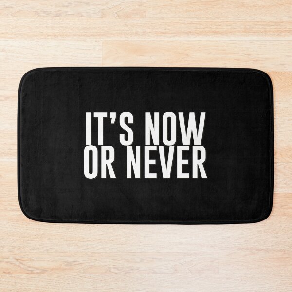 Item preview, Now or never (white) designed and sold by didijuca.