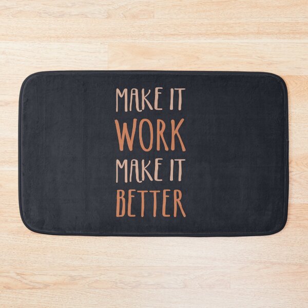 Item preview, Make it work, make it  better letterning designed and sold by TheaDesign.