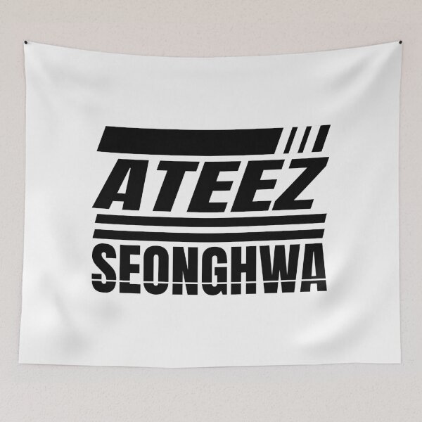 Item preview, Copy of ATEEZ Atiny KPOP Park Seonghwa Logo Fan Design  designed and sold by M3G4MERCH.