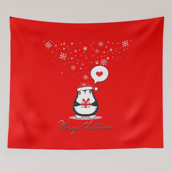 Item preview, Cute Merry Christmas Penguin Design for men, women & Kids designed and sold by Burley Threads.