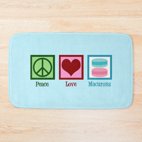 Item preview, Peace Love Macarons designed and sold by Epic Love Designs.