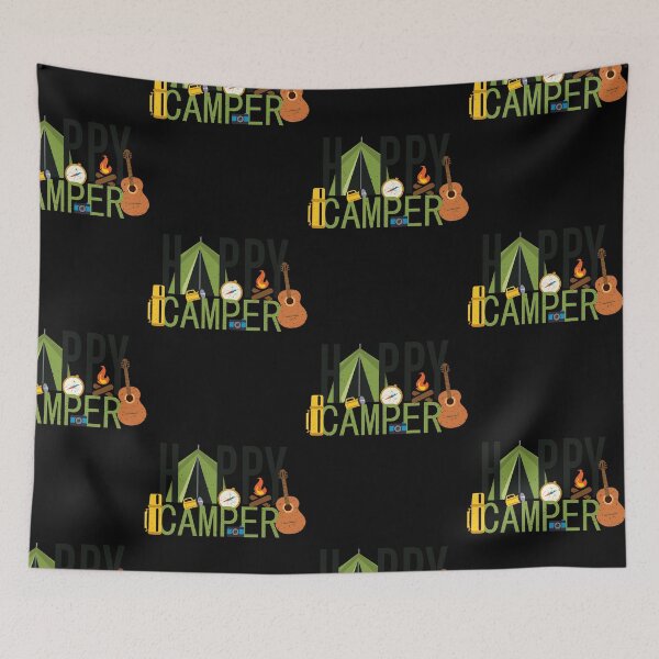 Item preview, happy camper  designed and sold by pirminio.