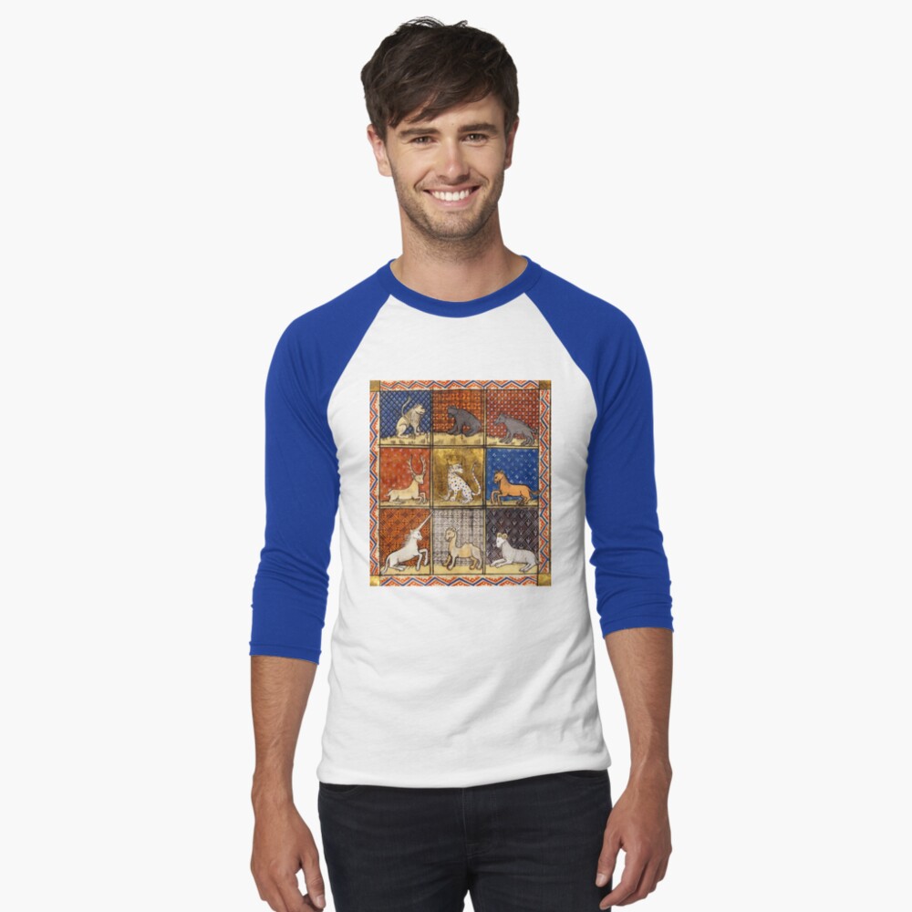 Aperçu de l'œuvre T-shirt baseball manches ¾ créée et vendue par BulganLumini.