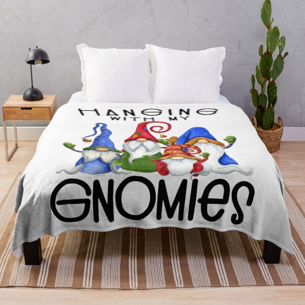 Item preview, Funny Yard Gnomes Christmas - Hanging With My Gnomies designed and sold by MagicBoutique.