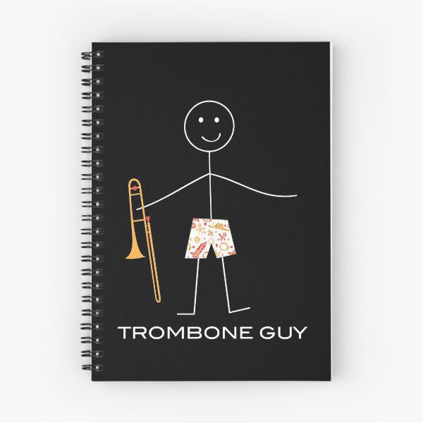 Item preview, Funny Mens Trombone Guy designed and sold by whyitsme.