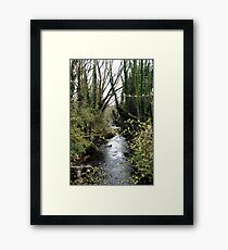 water movment Gerahmtes Wandbild