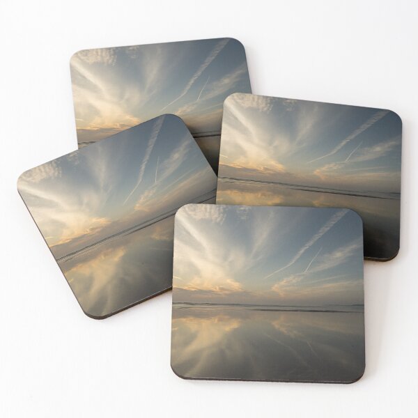 Item preview, beautiful sunset reflections at Westward Ho designed and sold by twymanphoto.