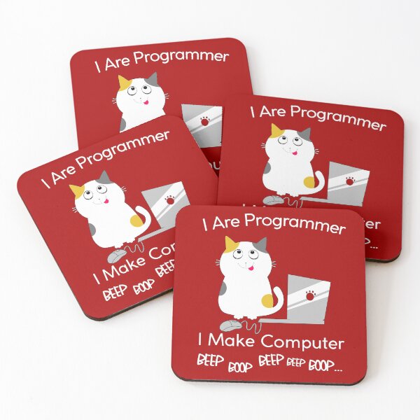 Item preview, I are Programmer, I make Computer Beep Boop Beep Beep Boop for Computer Geek Nerd and Techie designed and sold by trendyzcom.