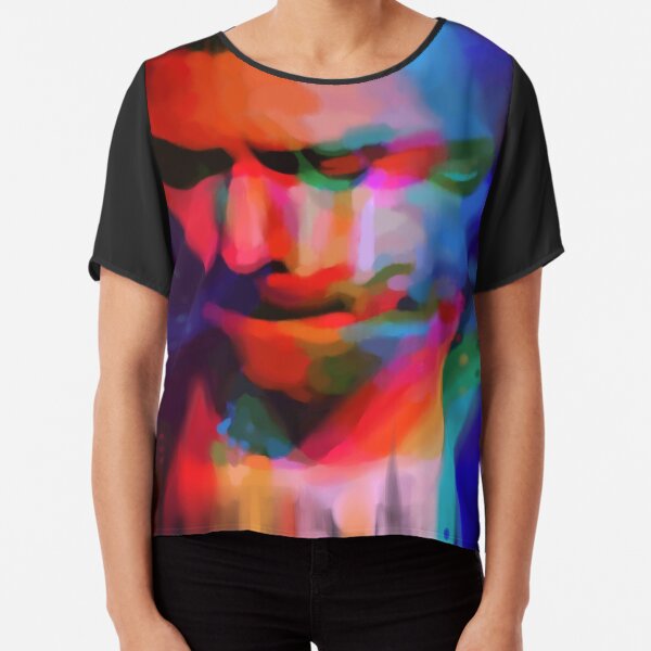 Harry glitch Top mousseline