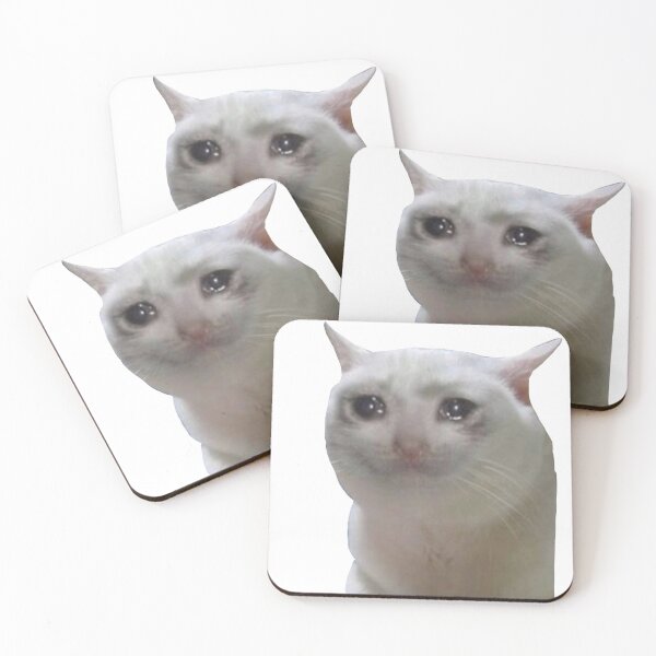 Item preview, Sad cat designed and sold by Katrina Dunsire.