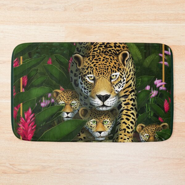 Item preview, The jaguar in his paradise designed and sold by RebecaZum.