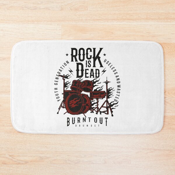 Item preview, Rock Is Dead - Youth Generation - Useless And Wasted -  Burnt Out designed and sold by flipper42.