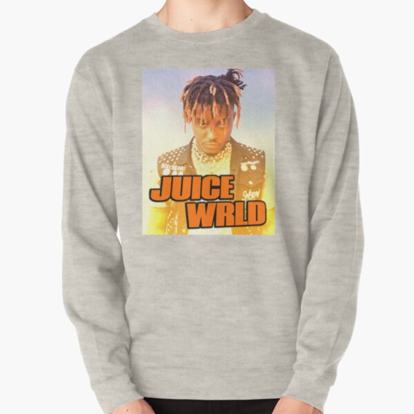 juice wrld orange hoodie