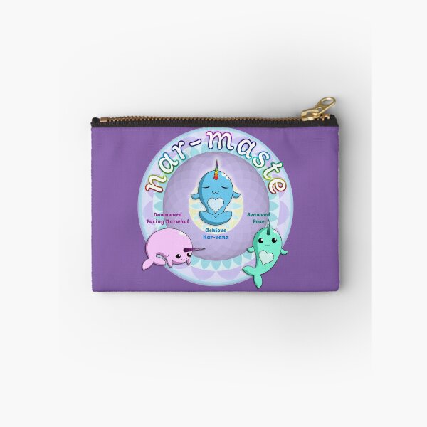 Item preview, Narwhals Doing Yoga designed and sold by ferinefire.